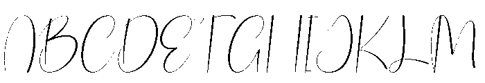 Rustic Wedding Font UPPERCASE