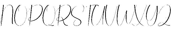 Rustic Wedding Font UPPERCASE