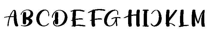Rustic2 Font UPPERCASE