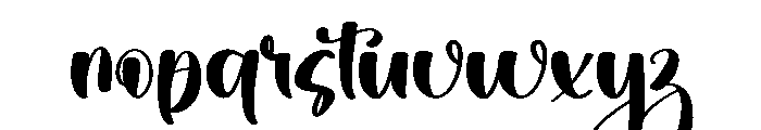 Rustic2 Font LOWERCASE