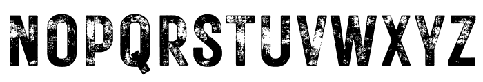 RusticPrinted-Demo Font UPPERCASE