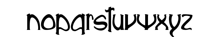 Rustika Font LOWERCASE