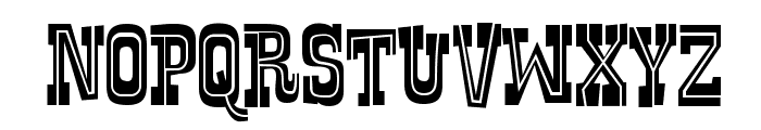 Rustler Fancy Font UPPERCASE