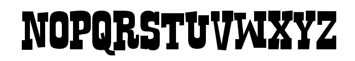 Rustler Font UPPERCASE