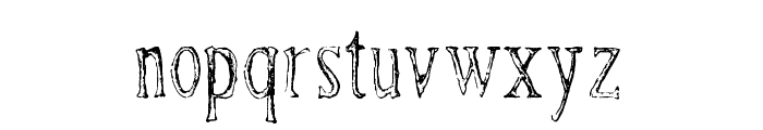 Rusty Fever_Condensed Regular Font LOWERCASE
