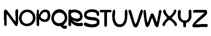 Rusty Hooks Regular Font UPPERCASE