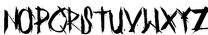 RustyDagger Font UPPERCASE