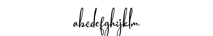 Ruth Signature Personal Use Font LOWERCASE