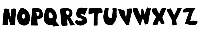 Ruthless Sketch Font UPPERCASE