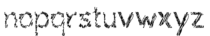 Ruxandra Font LOWERCASE