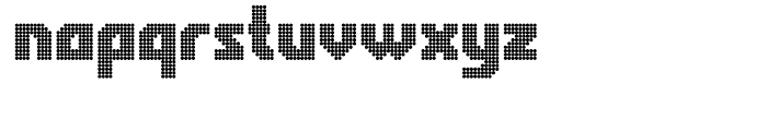 Rukyltronic Circle Font LOWERCASE