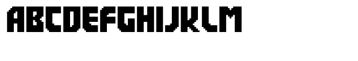Rukyltronic Regular Font UPPERCASE