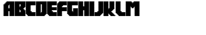 Rukyltronic Screen Font UPPERCASE