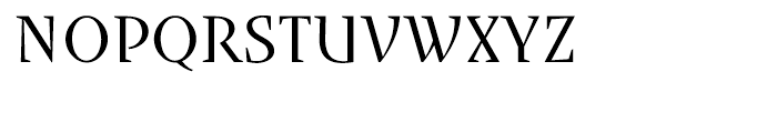 Runa Serif Light Font UPPERCASE