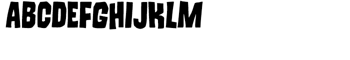 Runcible Regular Font UPPERCASE