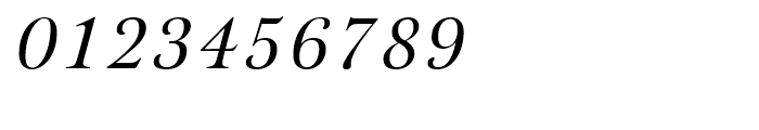 Ruskin Italic Font OTHER CHARS