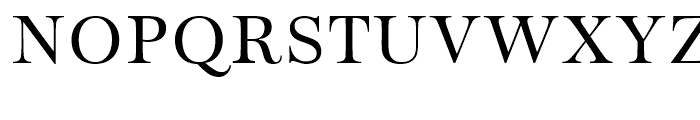 Ruskin Regular Font UPPERCASE