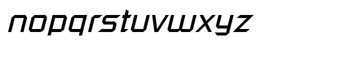 Russell Square Roman Oblique Font LOWERCASE