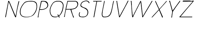 Rustick SemiBold Italic Font UPPERCASE