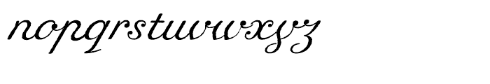 Rusulica Script Antique Regular Font LOWERCASE
