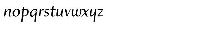 Ruzicka Freehand Bold Font LOWERCASE