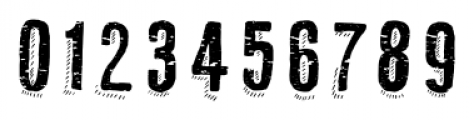 Ruba Style Numbers Font OTHER CHARS