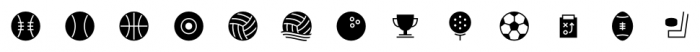 Rude Icons Sports Black Font LOWERCASE