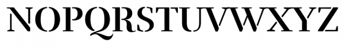 Rufina Stencil Bold Font UPPERCASE