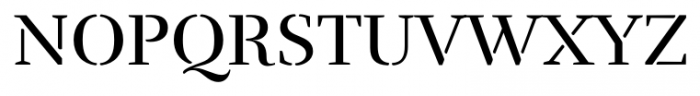Rufina Stencil Regular Font UPPERCASE