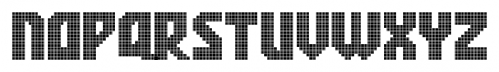 Rukyltronic Lattice Font UPPERCASE