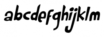 Rumpelstiltskin Italic Font LOWERCASE