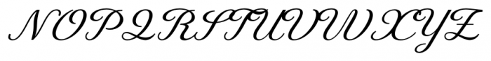 Rusulica Script Regular Font UPPERCASE