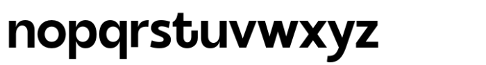 Ruang Regular Font LOWERCASE