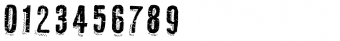 Ruba Style Numbers Font OTHER CHARS