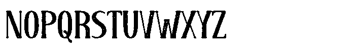 Rubber Duck Rough Font UPPERCASE