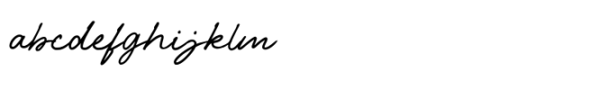 Rubellite Signature FONT