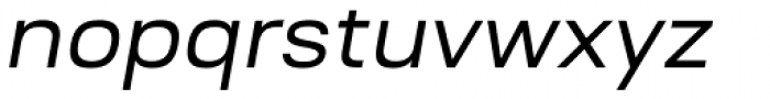 Ruberoid Oblique Font LOWERCASE