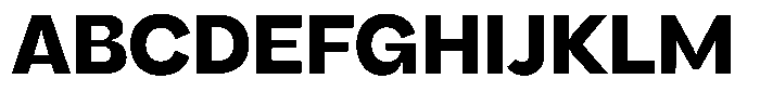 Rubika Bold Font UPPERCASE