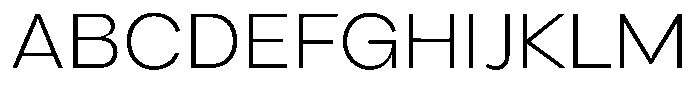 Rubika Light Font UPPERCASE