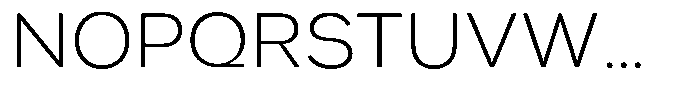 Rubika Light Font UPPERCASE
