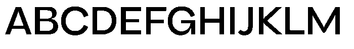 Rubika Medium Font UPPERCASE