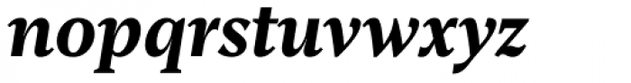 Rubis Bold Italic Font LOWERCASE
