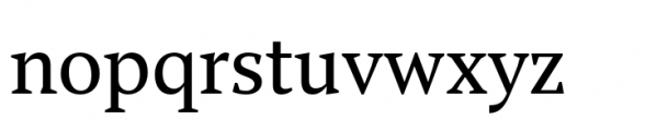 Rubis Regular Font LOWERCASE