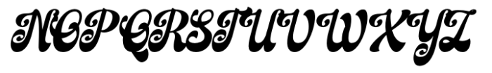 Rubrical Font UPPERCASE