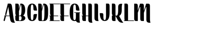 Rubus Regular Font UPPERCASE