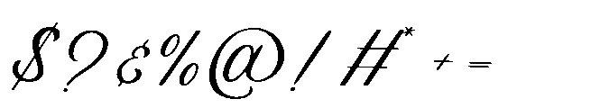Rubyday Font OTHER CHARS