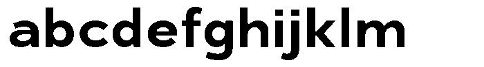 Rucent Bold FONT