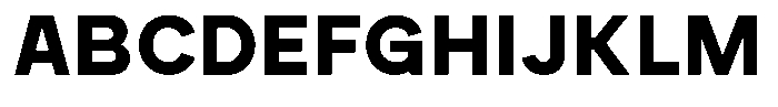 Rucent Extra Bold Font UPPERCASE