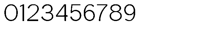 Rucent Extra Light Font OTHER CHARS