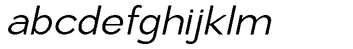 Rucent Light Italic FONT